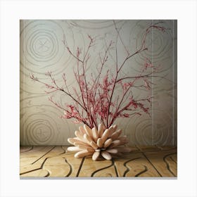 Floral Arrangement In A Vase 1 Canvas Print