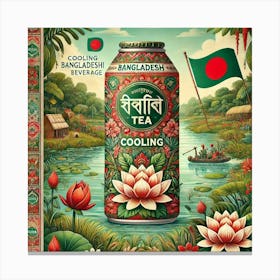 Bangladesh Product Packaging Canvas Print