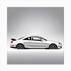 Mercedes Benz Clk 1 Canvas Print