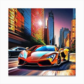 Lamborghini 73 Canvas Print