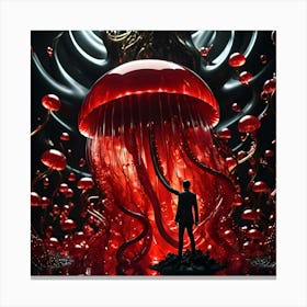 Red Jelly 8 Canvas Print