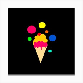 Ice Cream Canvas Print