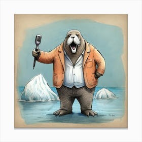 Polar Bear 11 Canvas Print