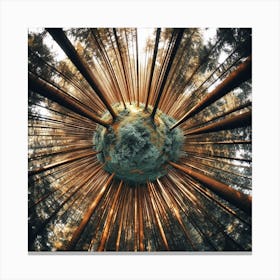 Tree In The Forest 1 Canvas Print