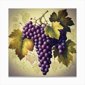 Grapes Canvas Print