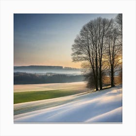 Winter Landscape 8 Canvas Print