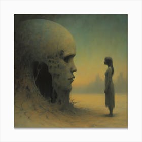 'The Head' Canvas Print