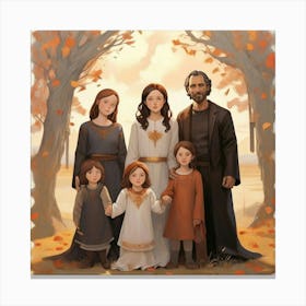 Chosen Family Art Print 3 (1) Canvas Print