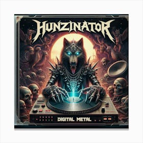 Hunzitator Canvas Print