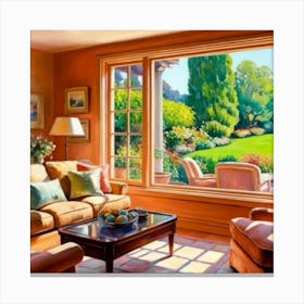 Living Room Canvas Print