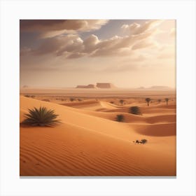 Sahara Desert 158 Canvas Print