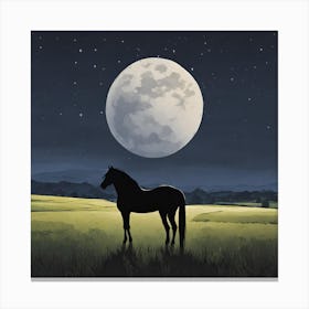 Full Moon Canvas Print