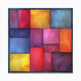 Squares Canvas Print