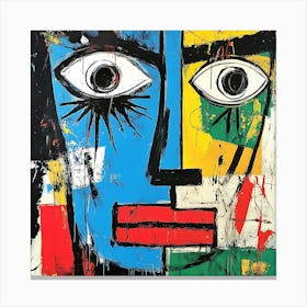 The Face 2 Canvas Print