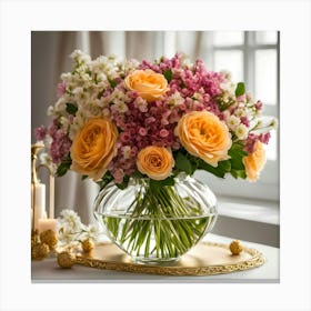 Ftd Bouquet Canvas Print