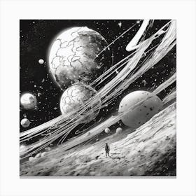 Spacescape Canvas Print