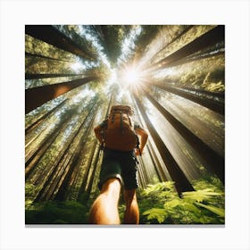 Hiking Stock Photos And Royalty-Free Images Canvas Print