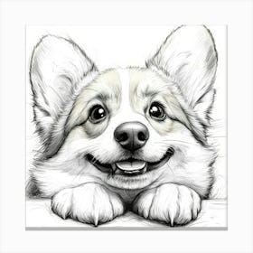 Welsh Corgi 1 Canvas Print