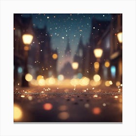 Create A Beautiful Cinematic Bokeh Background 999385713 Canvas Print