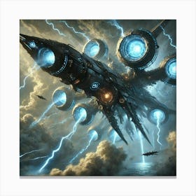 Skyward Destroyer Wind Shear Disruptors Canvas Print