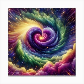 Spiral Galaxy Canvas Print