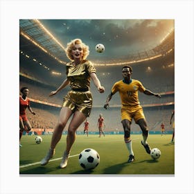 World Cup Soccer Canvas Print