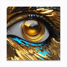 Golden Eye Canvas Print