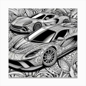 Mclaren Gt1 1 Canvas Print