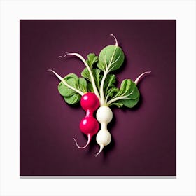 Radishes 59 Canvas Print