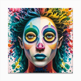 I'M A Clown Canvas Print