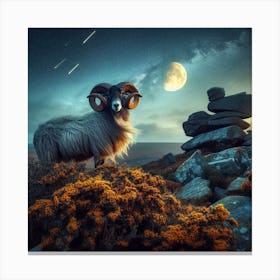 Sheepish Canvas Print