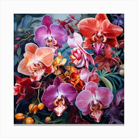 Orchids 6 Canvas Print