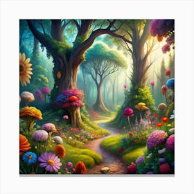 Fairy Garden Canvas Print