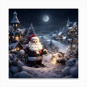 Santa Claus 1 Canvas Print