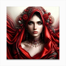 Portrait Artwork 142 Canvas Print