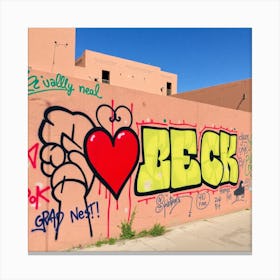 Graffiti - Graffiti Stock Videos & Royalty-Free Footage Canvas Print