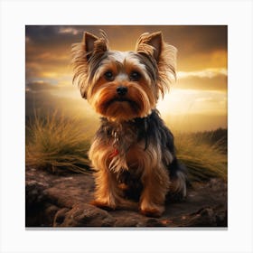 Yorkshire Terrier Canvas Print