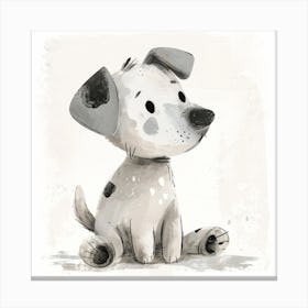 Dalmatian Dog Canvas Print