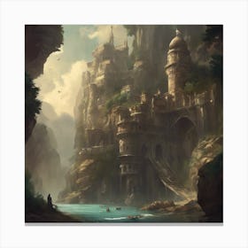 Fantasy Castle 90 Canvas Print
