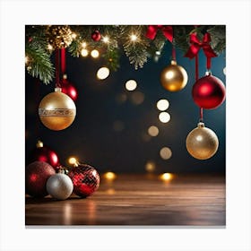 Christmas Decorations 7 Canvas Print