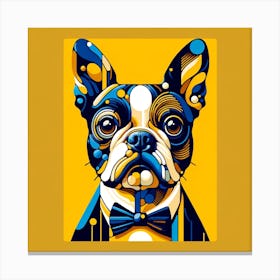 Boston Terrier 01 Canvas Print