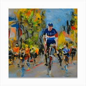 FINISH THE RACE! #00011 Canvas Print