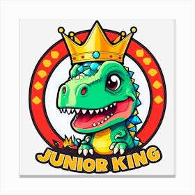 Junior King Canvas Print