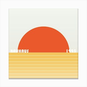 Bauhaus Style 17 Canvas Print