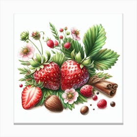 Strawberry 3 Canvas Print