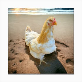 Sand on my feet Canvas Print