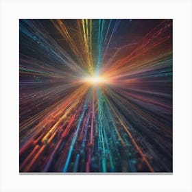 Abstract Space Background 20 Canvas Print