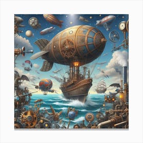 Steampunk Canvas Print