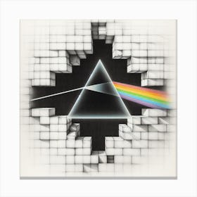 Dark Side Of The Moon Canvas Print