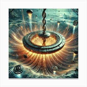 Magnetic Field Canvas Print